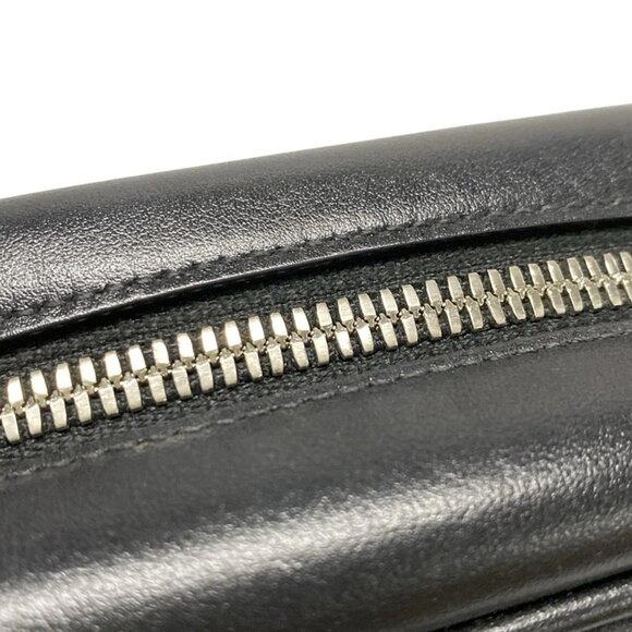 Auth GUCCI GG Marmont 447632 Black Leather Shoulder Bag - Picture 16 of 16